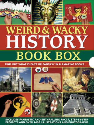Book cover for Weird and Wacky History Book Box