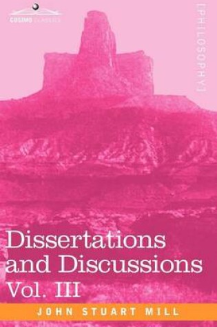Cover of Dissertations and Discussions, Vol. III