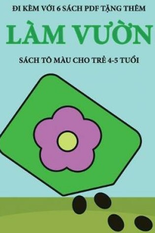 Cover of Sach to mau cho trẻ 4-5 tuổi (Lam vườn)