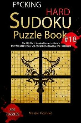 Cover of F*cking Hard Sudoku Puzzle Book #18