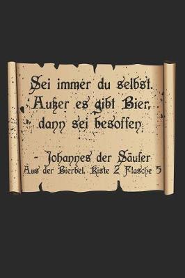 Book cover for Johannes Der Saufer