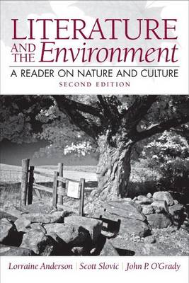 Book cover for Literature and the Environment