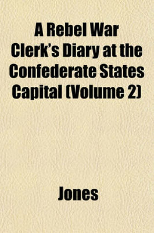 Cover of A Rebel War Clerk's Diary at the Confederate States Capital (Volume 2)