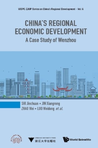 Cover of China's Regional Economic Development: A Case Study Of Wenzhou