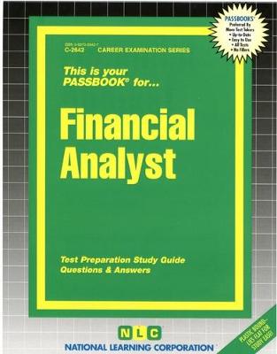 Book cover for Financial Analyst