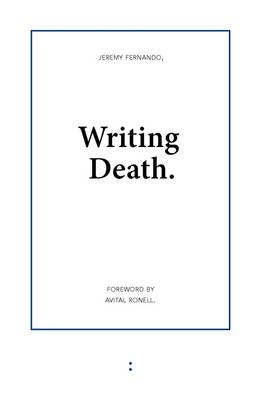 Book cover for Writing Death