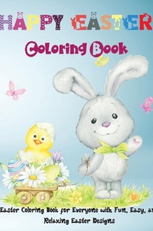 Cover of Happy Easter Coloring Book