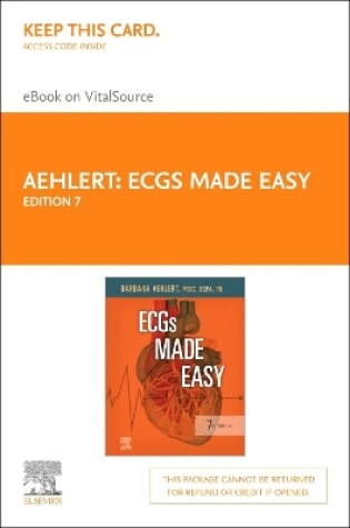 Cover of Ecgs Made Easy - Elsevier eBook on Vitalsource (Retail Access Card)