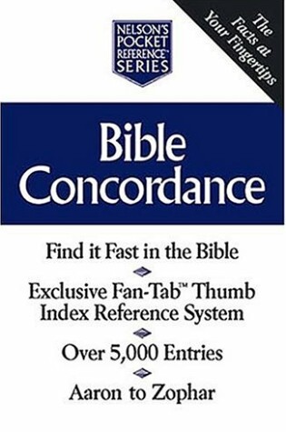 Cover of Bible Concordance