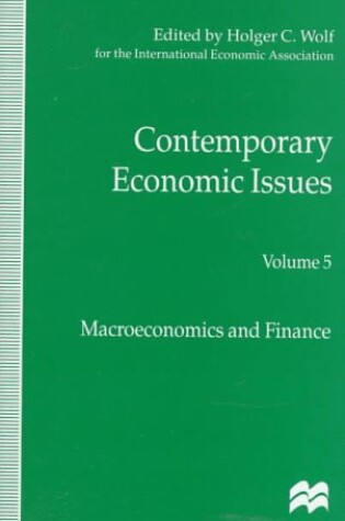 Cover of Contemporary Economic Issues