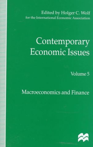 Book cover for Contemporary Economic Issues