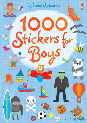Book cover for 1000 Stickers for Boys