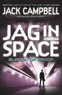 Book cover for JAG in Space - Burden of Proof (Book 2)