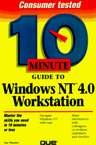 Cover of 10 Minute Guide to Windows NT 4.0