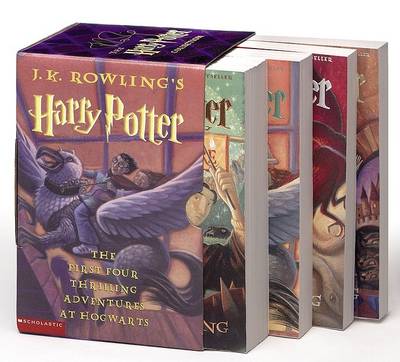 Book cover for Harry Potter Boxset 1-4