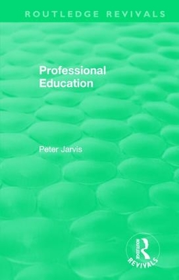Book cover for Professional Education (1983)