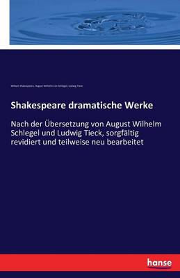 Book cover for Shakespeare dramatische Werke