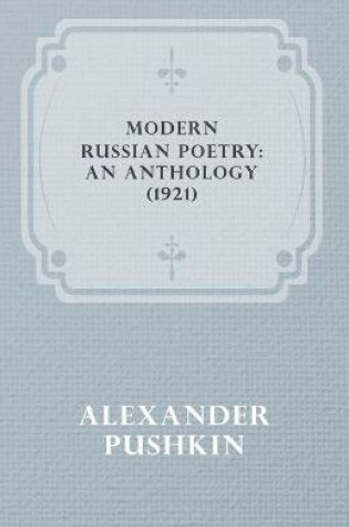 Cover of Modern Russian Poetry