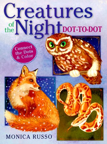 Book cover for Creatures of the Night Dot-to-dot