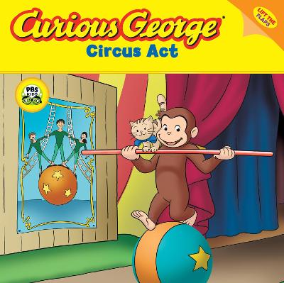 Book cover for Curious George Circus Act (CGTV Lift-the-Flap)