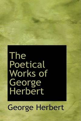 Book cover for The Poetical Works of George Herbert