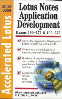 Cover of Accelerated Lotus Notes Application Development