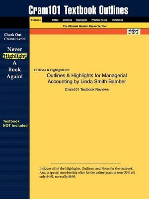 Book cover for Studyguide for Managerial Accounting by Bamber, Linda Smith, ISBN 9780138129712