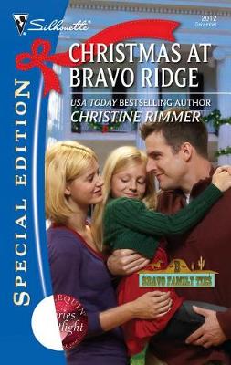 Book cover for Christmas at Bravo Ridge