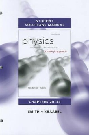 Cover of Student Solutions Manual for Physics for Scientists and Engineers