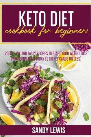 Cover of Keto Diet Cookbook for Beginners