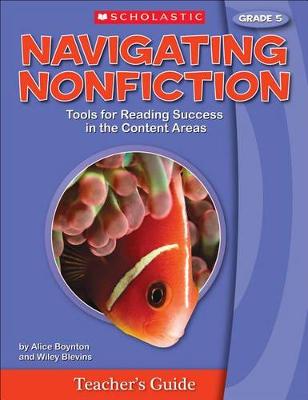 Cover of Navigating Nonfiction Grade 5 Teacher's Guide