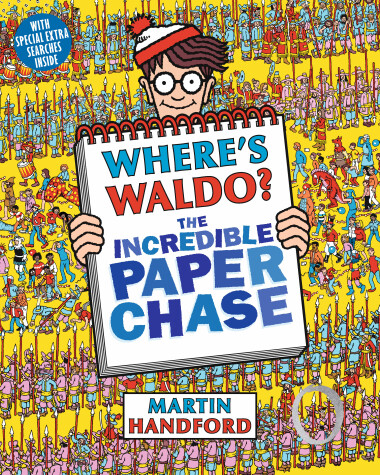 Cover of Where's Waldo? The Incredible Paper Chase