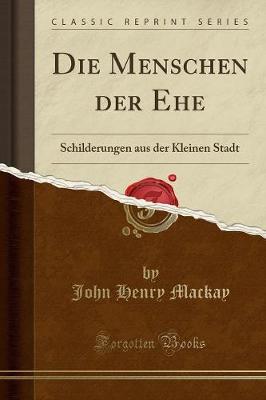 Book cover for Die Menschen Der Ehe