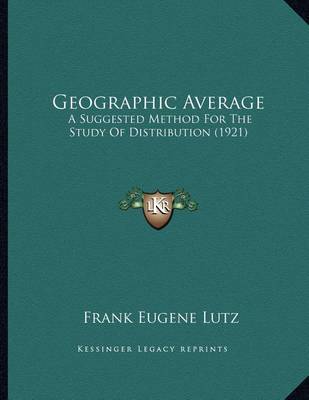 Book cover for Geographic Average