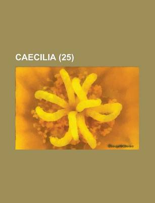 Book cover for Caecilia (25 )