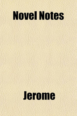 Book cover for Novel Notes