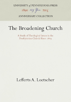 Book cover for The Broadening Church