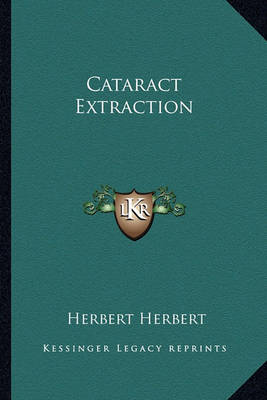 Book cover for Cataract Extraction