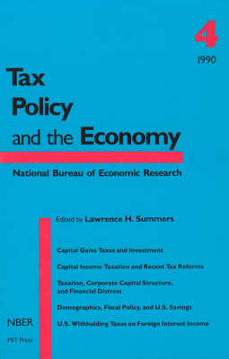 Cover of Tax Policy and the Economy