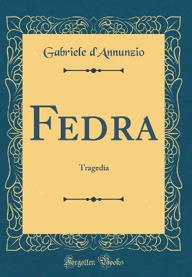 Book cover for Fedra: Tragedia (Classic Reprint)