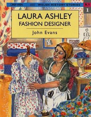 Book cover for Welsh History Stories: Laura Ashley, Fashion Designer