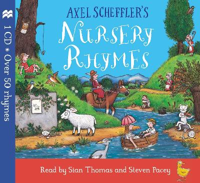 Book cover for Axel Scheffler's Nursery Rhymes