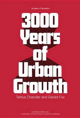 Book cover for 3000 Years of Urban Growth