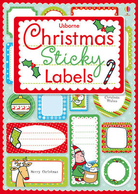 Book cover for Christmas Sticky Labels