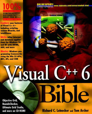 Book cover for Visual C++ 6.0 Bible