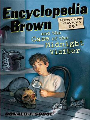 Book cover for Encyclopedia Brown Midnight Visitor