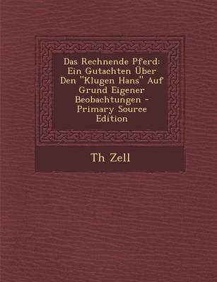 Book cover for Das Rechnende Pferd