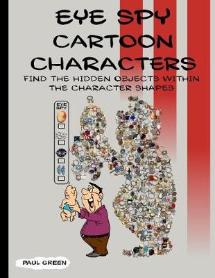 Book cover for Eye Spy Cartoon Characters