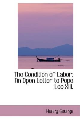 Book cover for The Condition of Labor