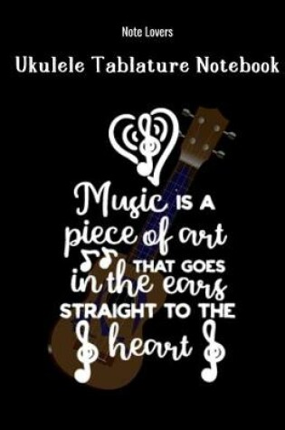 Cover of Music Is A Piece Of Art That Goes In The Ears Straight To The Heart